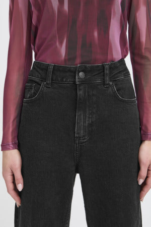 Black Bootcut Jeans