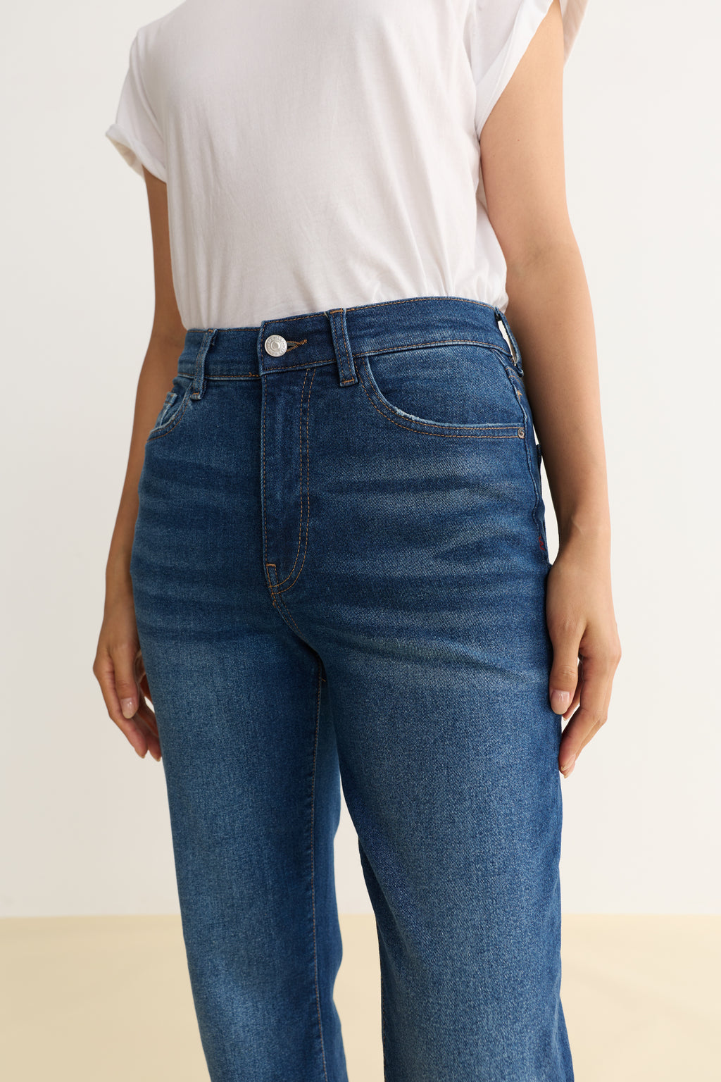 Straight Leg Jeans