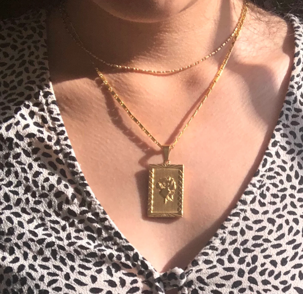 Rose Pendant Necklace