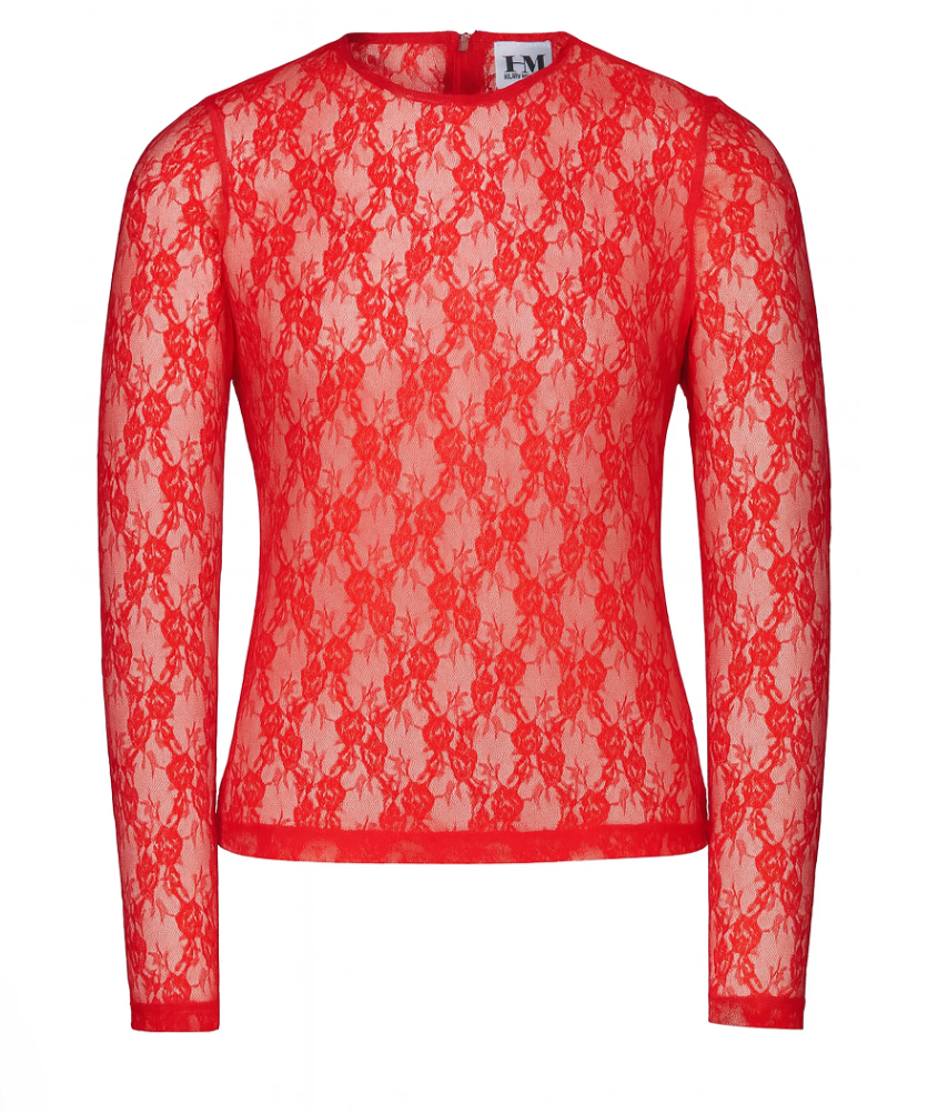 Lace Long Sleeve Top