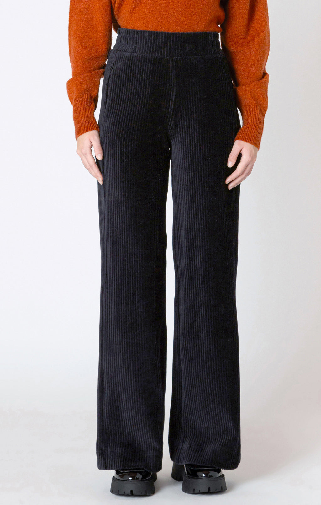 Wide Leg Corduroy Pants
