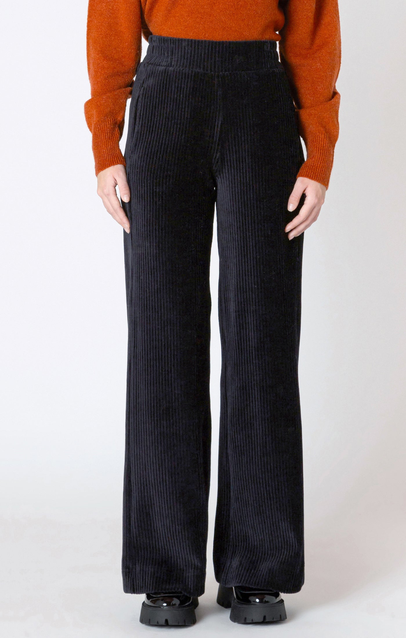 Wide Leg Corduroy Pants