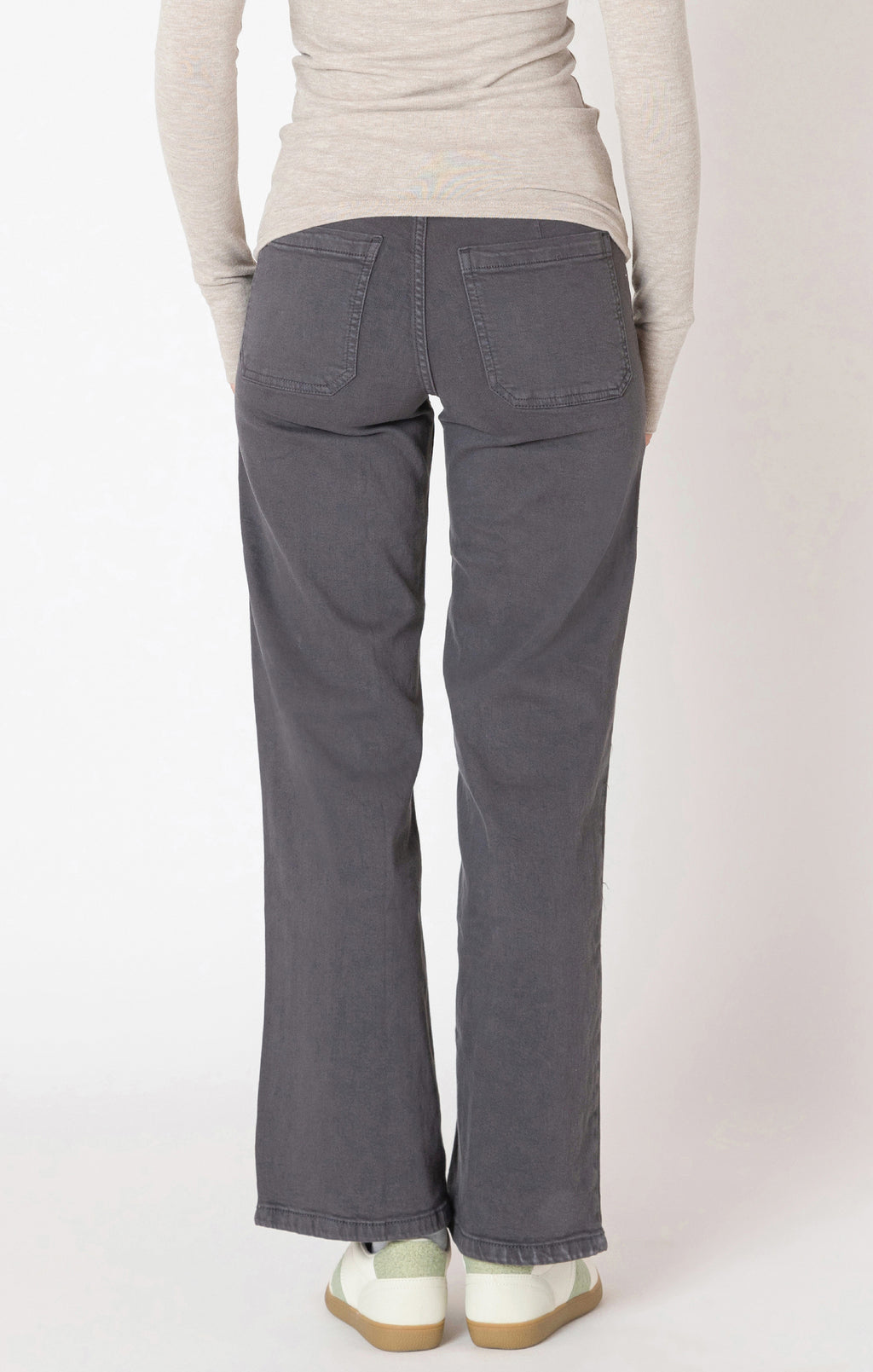 Straight Leg Twill Pant